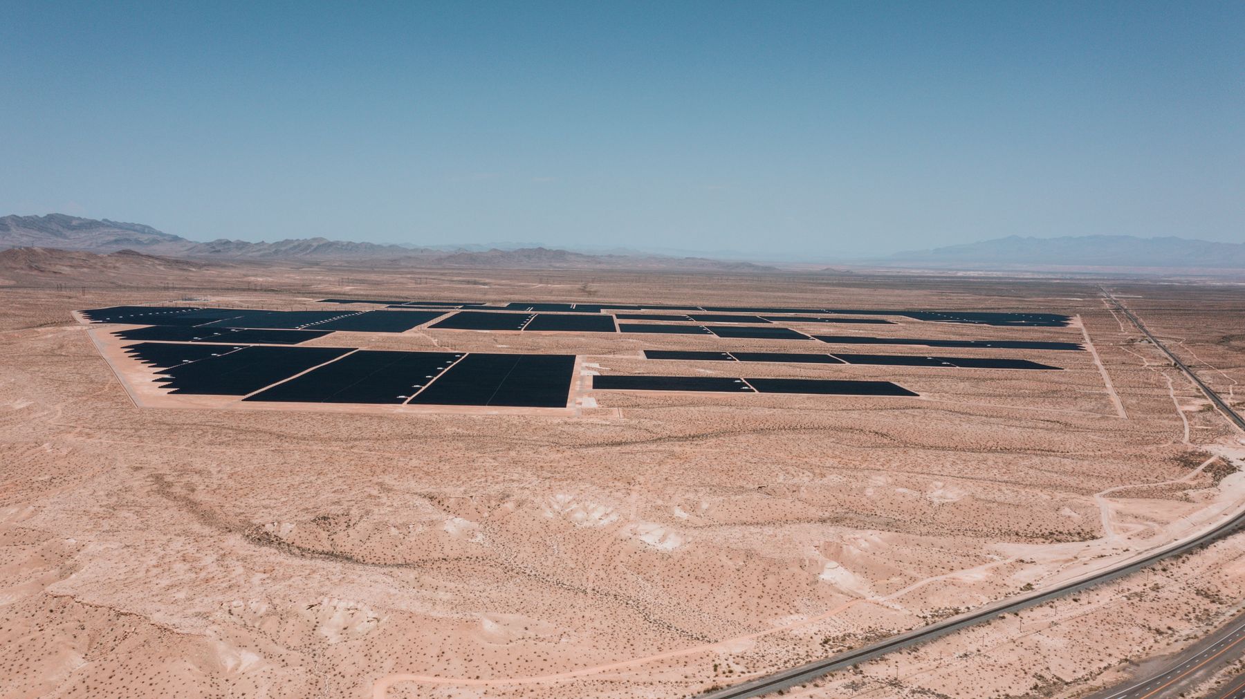 Desert solar integration